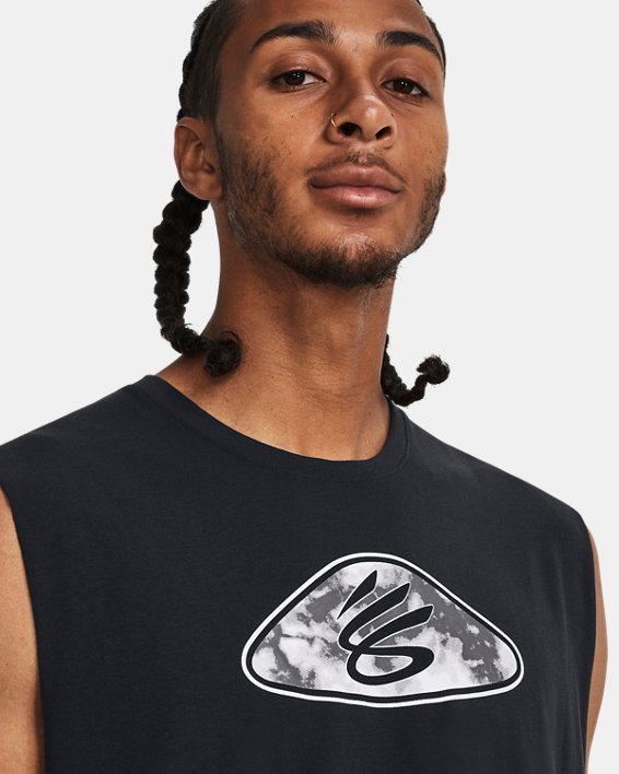 Men's Curry Sleeveless in Black image number 2
